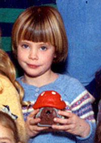 Kelly at age 7